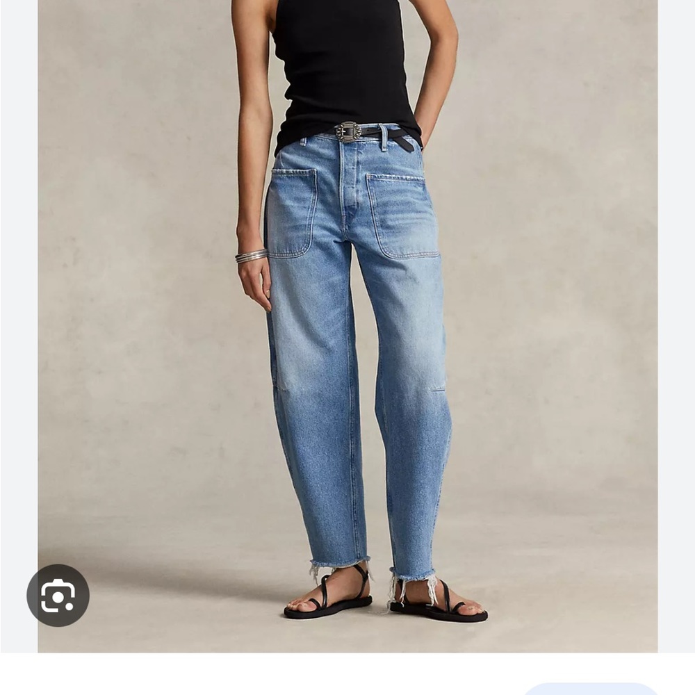 ISO Polo Ralph Lauren Carrot Jeans Size 28